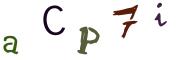 Image CAPTCHA