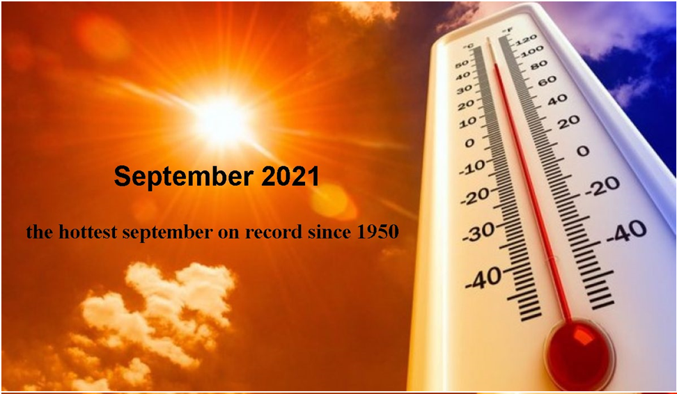 Climatological Report for September 2021 in Tunisia