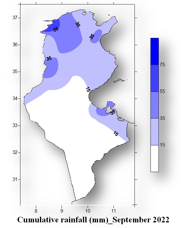 rain september tunisia 2022