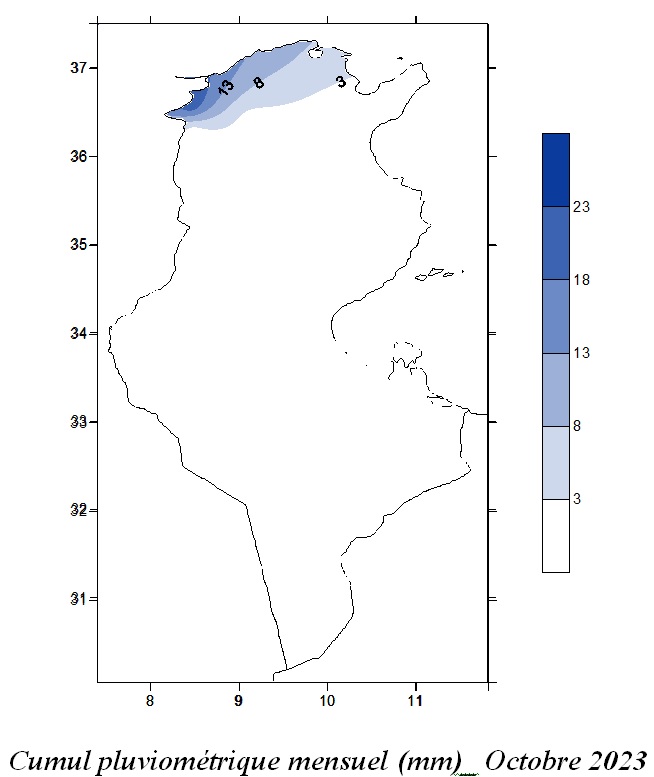 Bulletin Climatologique de Octobre 2023