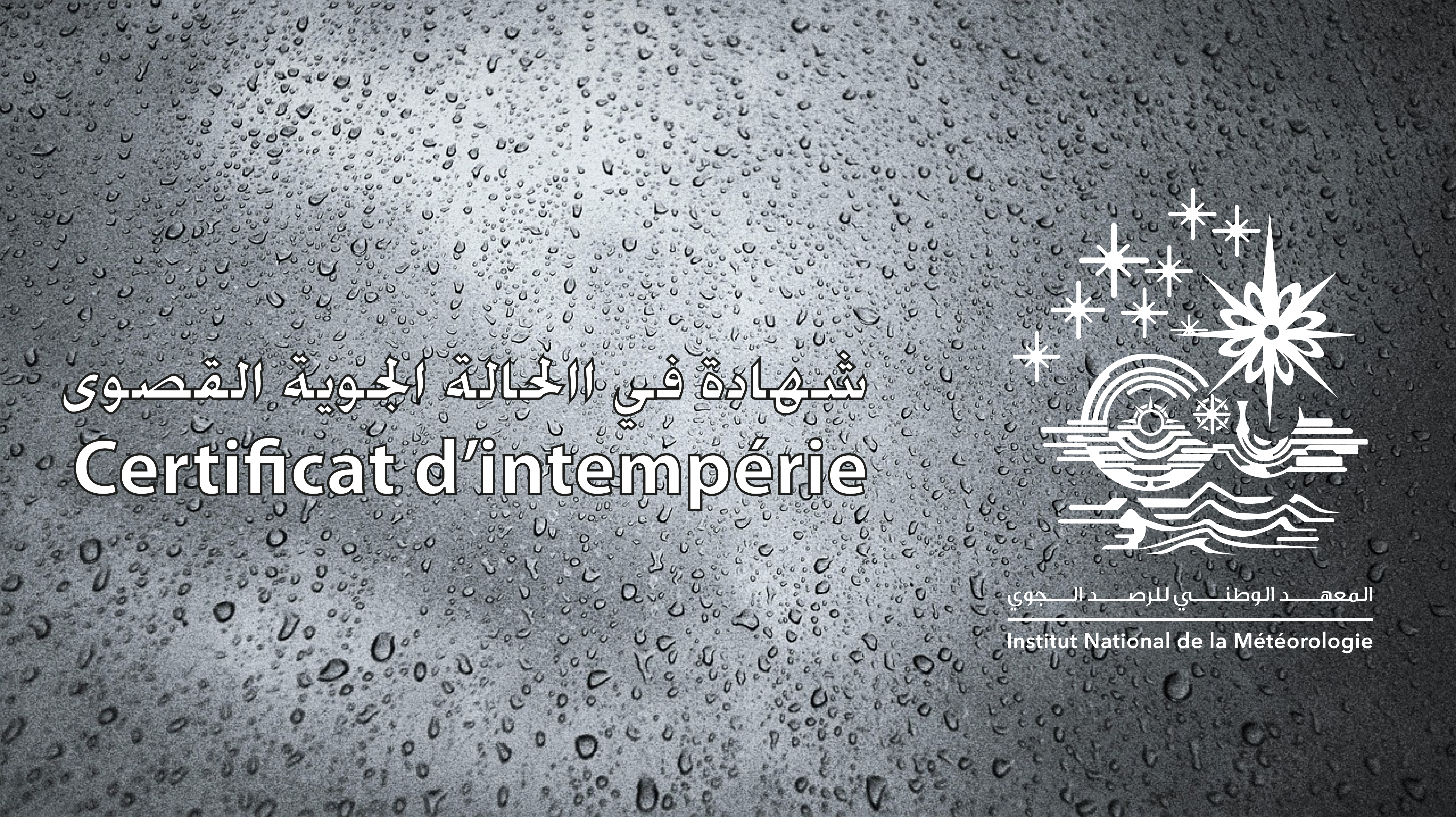 شهادة في الحالة الجوية القصوى
