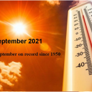 Climatological Report for September 2021 in Tunisia