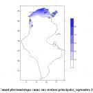 Cumul pluviométrique (mm) septembre 2023