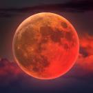 eclipse lunaire 14 mars  2025